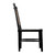 Noir Colonial Bamboo Side Chair - Hand Rubbed Black