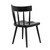 Noir Esme Chair - Hand Rubbed Black