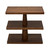 Noir Fatima Side Table - Dark Walnut