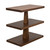 Noir Fatima Side Table - Dark Walnut