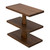Noir Fatima Side Table - Dark Walnut
