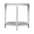 Noir Imperial Side Table - White Wash