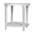 Noir Imperial Side Table - White Wash