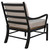 Noir Kevin Chair With Rattan - Hand Rubbed Black