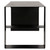 Noir Black Steel Desk