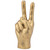 Noir Peace Sign - Brass