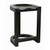 Noir Saddle Counter Stool - Hand Rubbed Black