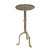 Noir Tini Side Table - Metal With Brass Finish