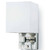 Regina Andrew Crystal Tail Sconce - Polished Nickel