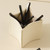 Folded Leather Pencil Cup - Ivory