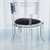 Klismos Acrylic Chair - Admiral Blue image 1