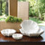 Marble Petal Bowl - Lg