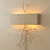 Twig Hardwired Wall Sconce - Nickel