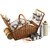 Huntsman Basket for 4 w/coffee set & blanket - Gazebo image 1