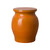 Koji Garden Stool/Table - Bright Orange