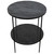 Noir Rivoli Side Table - Black - Night Marble