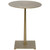 Noir Stiletto Side Table - Metal With Brass Finish