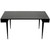 Noir Stiletto Desk - Black Steel