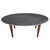 Noir Surf Oval Dining Table