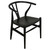 Noir Zola Chair - Charcoal Black