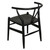 Noir Zola Chair - Charcoal Black