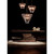 Noir Carnegie Chandelier - Small - Black Steel