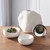 Global Views Organic Round Bowl - Matte White - Lg