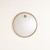 Studio A Exposed Mirror - Antique Brass - Lg