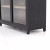 Four Hands Millie Cabinet - Drifted Matte Black