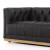 Four Hands Maxx Sofa - Destroyed Black - 95"