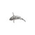 Phillips Collection Whaler Shark, Silver Leaf