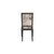 Phillips Collection Mesmerize Dining Chair, Mist Grey, Grey Wooden Legs