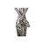 Phillips Collection Skinny Female Sculpture, Liquid Silver