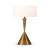 Four Hands Clement Table Lamp - Burnt Brass