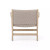 Four Hands Delano Chair - Brown - Washed Brown