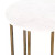 Four Hands Naomi Marble End Table