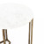 Four Hands Naomi Marble End Table