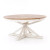 Four Hands Cintra Extension Dining Table - 63" - Limestone White