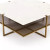 Four Hands Olivia Square Coffee Table - Antique Brass