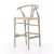 Four Hands Muestra Bar Stool - Weathered Grey (Closeout)