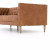 Four Hands Williams Leather Sofa - 75" - Natural Washed Camel