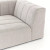 Four Hands BYO: Langham Channeled Sectional - Left Chaise - Napa Sandstone