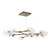 Arteriors Mahowald Fixed Chandelier - Antique Brass