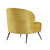 Arteriors Kitts Chair Marigold Velvet