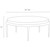 Arteriors Kelsie Cocktail Table - Black