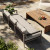 Four Hands Sherwood Outdoor Sofa, Weathered Grey - 93" - Stone Grey