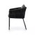 Four Hands Porto Outdoor Dining Chair - Charcoal