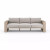 Four Hands Leroy Outdoor Sofa, Washed Brown - Stone Grey