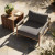 Four Hands Sherwood Outdoor Chair, Washed Brown - Charcoal