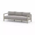 Four Hands Sonoma Outdoor Sofa, Weathered Grey - 88" - Faye Ash